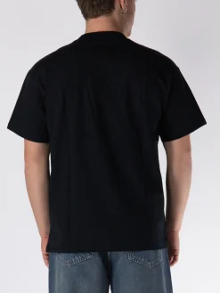 CARHARTT WIP T-Shirt<T-SHIRT FRAGMENTS POCKET Bianco, Nero