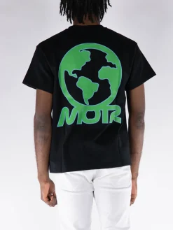 MEMBERS OF THE RAGE T-Shirt<T-SHIRT GIROCOLLO Nero, Verde