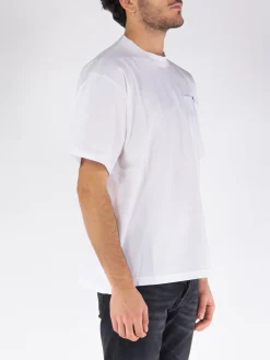 SACAI T-Shirt<T-SHIRT GIROCOLLO Bianco