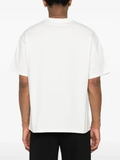 ETRO T-Shirt<T-SHIRT GIROCOLLO PRINTED Bianco, Nero
