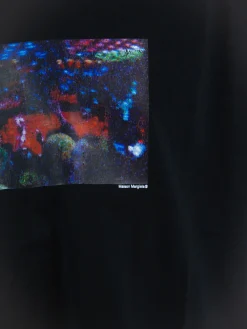 MM6 MAISON MARGIELA T-Shirt<T-SHIRT GRAPHIC PRINT Nero
