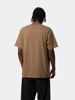 CARHARTT WIP T-Shirt<T-SHIRT GREATEST FLICKS Azzurro, Bianco, Marrone