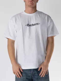 CARHARTT WIP T-Shirt<T-SHIRT GREATEST HITS Bianco, Nero