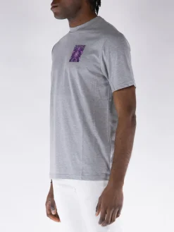 HIKERDELIC T-Shirt<T-SHIRT GREEN MAN S/S Grigio, Rosa, Viola