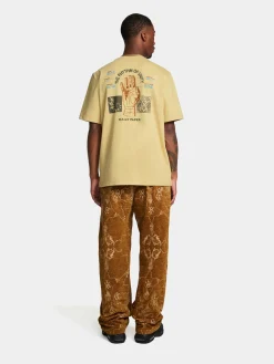 DAILY PAPER T-Shirt<T-SHIRT IDENTITY Giallo