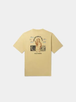 DAILY PAPER T-Shirt<T-SHIRT IDENTITY Giallo