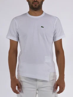 COMME DES GARCONS SHIRT T-Shirt<T-SHIRT KNIT X LACOSTE Bianco, Verde