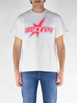 MEMBERS OF THE RAGE T-Shirt<T-SHIRT LOGO Bianco, Rosso