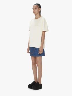 JW ANDERSON T-Shirt<T-SHIRT LOGO EMBROIDERY Beige