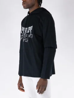 ETUDES T-Shirt<T-SHIRT LONG SLEEVE PAVE N23 Bianco, Nero
