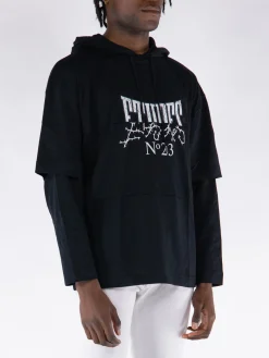 ETUDES T-Shirt<T-SHIRT LONG SLEEVE PAVE N23 Bianco, Nero