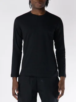COMME DES GARCONS SHIRT T-Shirt<T-SHIRT LONGSLEEVE BASIC Nero
