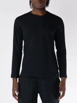 COMME DES GARCONS SHIRT T-Shirt<T-SHIRT LONGSLEEVE BASIC Nero