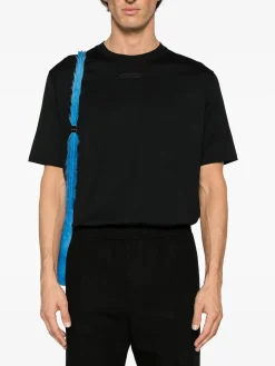 LANVIN T-Shirt<T-SHIRT LOOP Nero