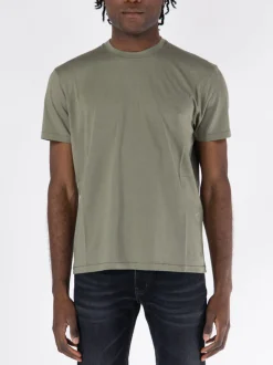 T-Shirt<T-SHIRT LYOCELL COTTON Verde