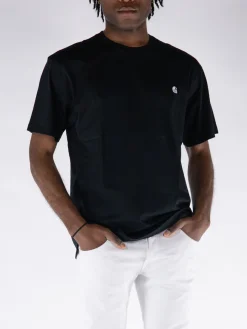 CARHARTT WIP T-Shirt<T-SHIRT MADISON Bianco, Nero
