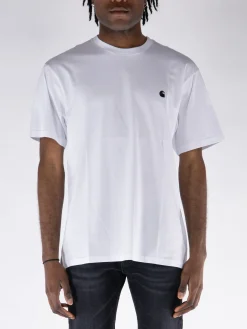 CARHARTT WIP T-Shirt<T-SHIRT MADISON Bianco, Nero