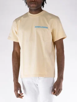 SUNFLOWER T-Shirt<T-SHIRT MASTER LOGO TEE Azzurro, Giallo