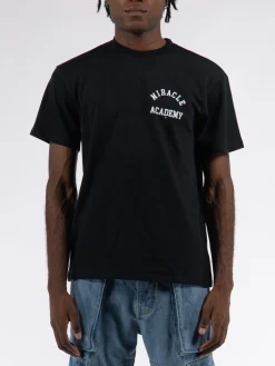 NAHMIAS. T-Shirt<T-SHIRT MIRACLE ACADEMY Nero