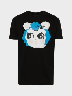 VIVIENNE WESTWOOD. T-Shirt<T-SHIRT MOLLY CLASSIC Azzurro, Bianco, Nero