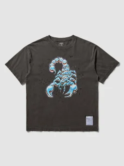SATISFY T-Shirt<T-SHIRT MOTHTECH Arancione, Azzurro, Grigio