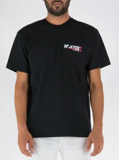 SUSI HUB MERCH T-Shirt<T-SHIRT N A/02 Bianco, Nero, Fuxia