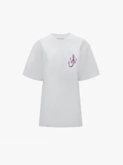 JW ANDERSON T-Shirt<T-SHIRT NATURALLY SWEET Bianco, Giallo, Rosso, Verde, Viola