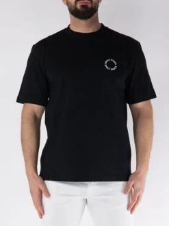 DAILY PAPER T-Shirt<T-SHIRT ORBIT Bianco, Nero