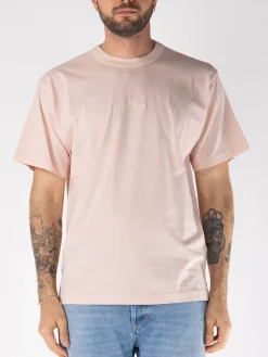 STONE ISLAND T-Shirt<T-SHIRT ORGANIC COTTON JERSEY Rosa