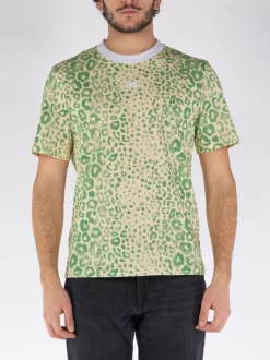 WALES BONNER T-Shirt<T-SHIRT ORIGINAL Beige, Verde