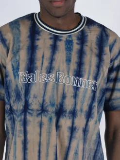 WALES BONNER T-Shirt<T-SHIRT ORIGINAL TEE Blu, Marrone