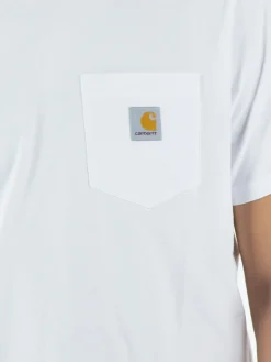 CARHARTT WIP T-Shirt<T-SHIRT POCKET Bianco
