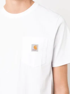 CARHARTT WIP T-Shirt<T-SHIRT POCKET Bianco