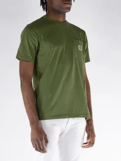 CARHARTT WIP T-Shirt<T-SHIRT POCKET Verde