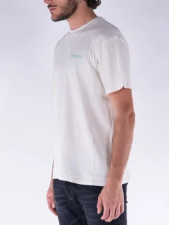 NAHMIAS T-Shirt<T-SHIRT QUEEN OF THE COAST Azzurro, Beige, Bianco, Verde