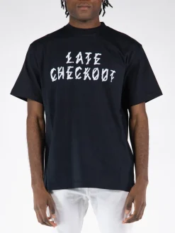 44 LABEL GROUP T-Shirt<T-SHIRT ROOM 44 Bianco, Nero