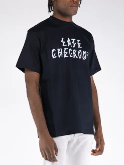 44 LABEL GROUP T-Shirt<T-SHIRT ROOM 44 Bianco, Nero