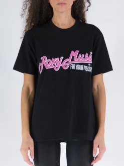 JUNYA WATANABE T-Shirt<T-SHIRT ROXY MUSIC Nero