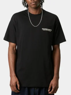 CARHARTT WIP T-Shirt<T-SHIRT RUNAWAY Bianco, Nero