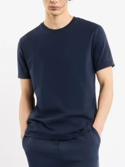 FAY T-Shirt<T-SHIRT SHORTSLEEVE BASIC ESSENTIAL Blu