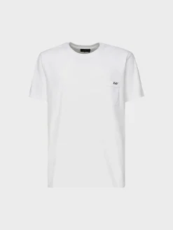 FAY T-Shirt<T-SHIRT SHORTSLEEVE BASIC ESSENTIAL Bianco