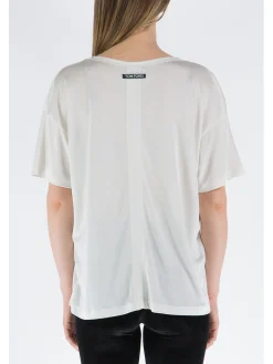 TOM FORD T-Shirt<T-SHIRT SILK JERSEY Bianco