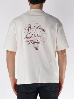 DRÔLE DE MONSIEUR T-Shirt<T-SHIRT SLOGAN VIGNE Bianco