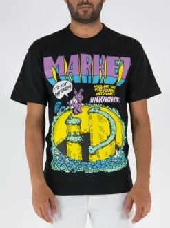 MARKET T-Shirt<T-SHIRT SMILEY INTO THE UNKNOWN Multicolor, Nero