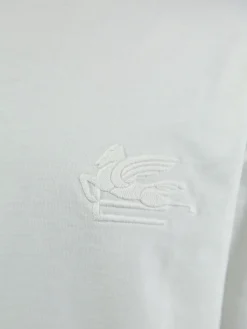 ETRO T-Shirt<T-SHIRT SOHO M/C TINTO Bianco