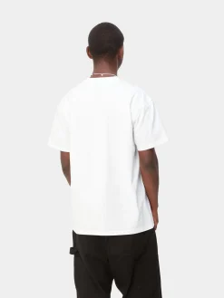 CARHARTT WIP T-Shirt<T-SHIRT S/S AMERICAN SCRIPT Bianco