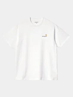 CARHARTT WIP T-Shirt<T-SHIRT S/S AMERICAN SCRIPT Bianco
