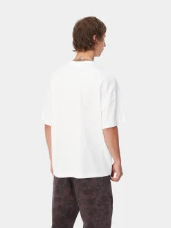 CARHARTT WIP T-Shirt<T-SHIRT S/S BODY OF WORK Bianco, Nero