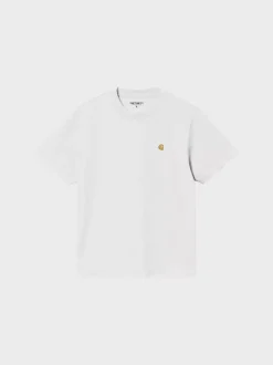 CARHARTT WIP T-Shirt<T-SHIRT S/S CHASE Bianco