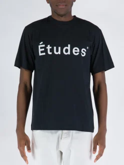 ÉTUDES T-Shirt<T-SHIRT WONDER ETUDES Bianco, Nero